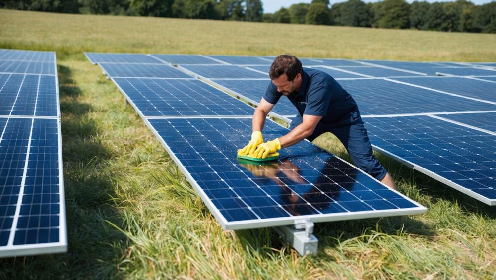 nettoyage panneau solaire